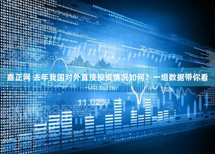 嘉正网 去年我国对外直接投资情况如何？一组数据带你看